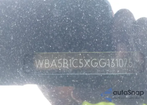 2016 BMW 535I from USA, damaged, VIN WBA5B1C5XGG131075